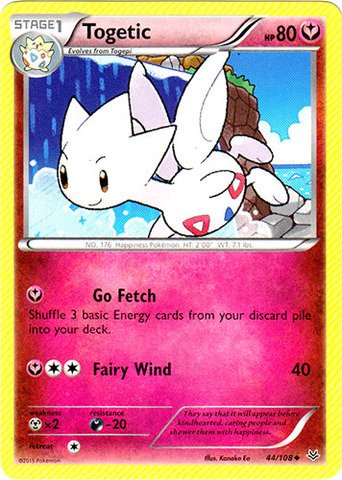 Amazon.com: Pokemon - Togetic (44/108) - XY Roaring Skies
